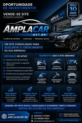 Vendo site com Posicionamento forte google