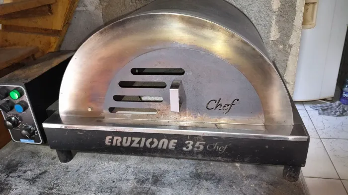 Forno de pizza a gás compacto