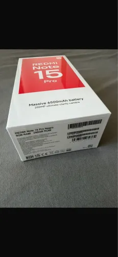 Celular Redmi 15 pro novo lacrado