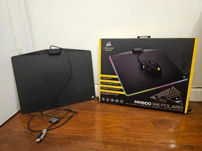 Mousepad Corsair MM800 RGB Polaris Hard Black
