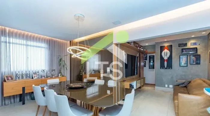 Apartamento para alugar com 144 m quadrados com 4 quartos em Buritis - Belo Horizonte - MG