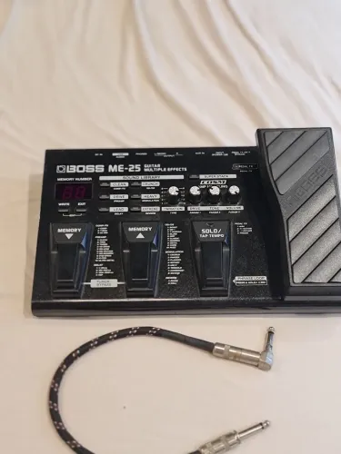 Pedaleira Boss ME-25 NOVA!