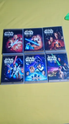 filme coleção Star Wars