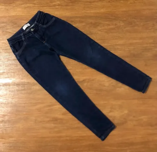 Calça jeans infantil menina 9/10 anos Renner