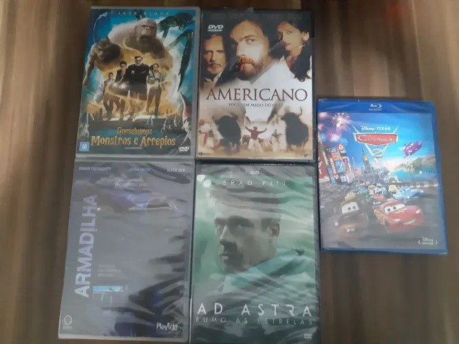 Dvds e Blu-ray lacrados