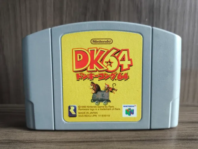 Jogo Nintendo 64 Donkey Kong 64 original Japonês