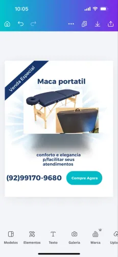Maca portatil