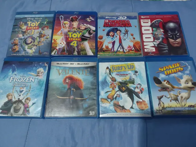 Blu-rays Desenhos Originais (Valor por Unidade 25,00$)
