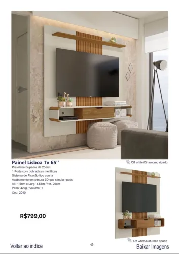 Painel Lisboa Tv 65"