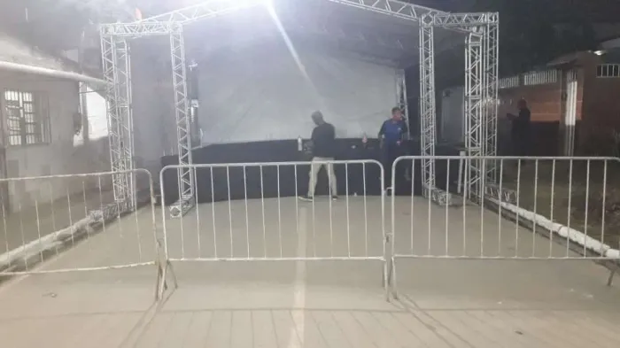 Grades disciplinadora para eventos 