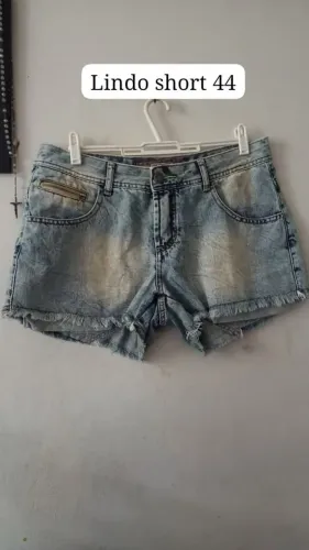 ? LOTE DE 5 SHORTS JEANS FEMININOS - TAMANHO 44!