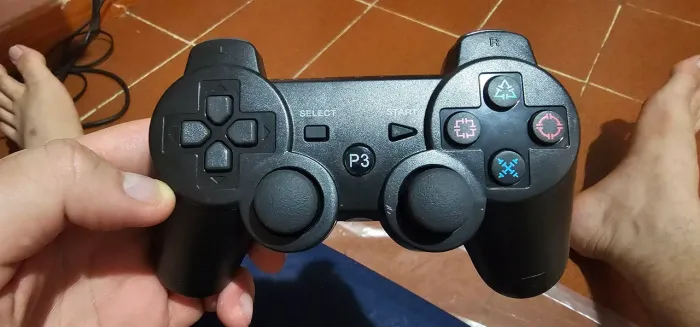 Controle PS3 e PS4