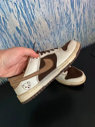 Tênis Nike Dunk Low Teddy Usado