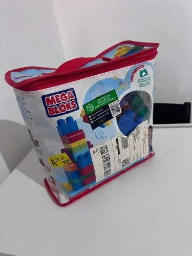 Mega Bloks Jogo de Construção Bolsa Clássica com 60 Blocos