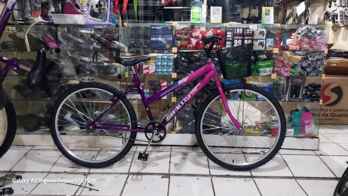 BICICLETA ARO 26 FEMININA SAMY NOVA EM 1OX SEM JUROS
