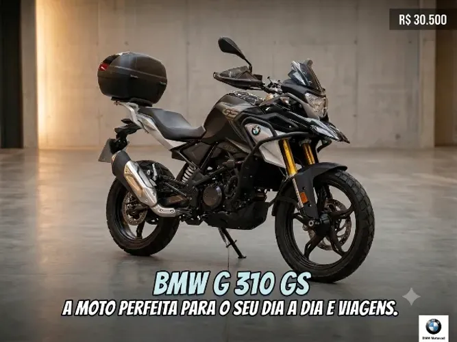 BMW G 310 GS [2022/2023] - Impecável - ALL BLACK