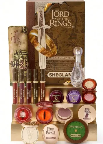 Kit exclusivo Sheglam Senhor dos Anéis.