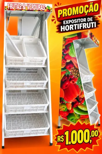 VENDO EXPOSITOR DE HORTIFRUTI