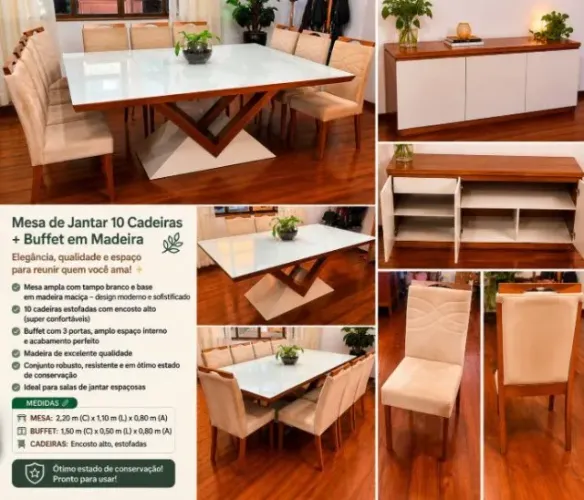 Conjunto de Sala de Jantar