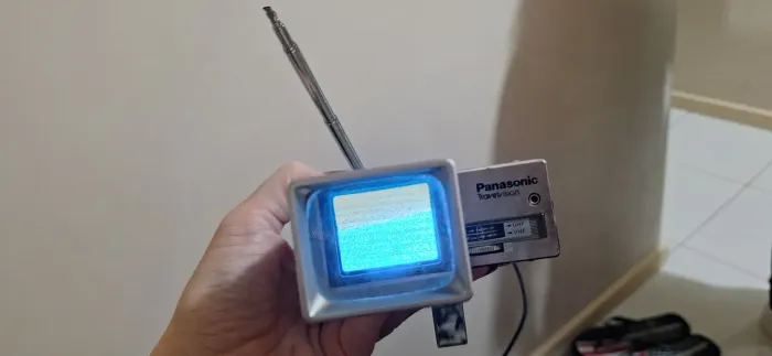 Mini TV vintage Panasonic 1981