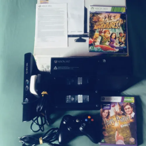 Xbox 360 em estado zero impecável