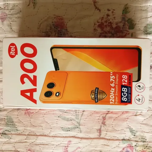 Vendo celular itel a200 de 128gb e 6de ram nao posui nfc novo nunca usado