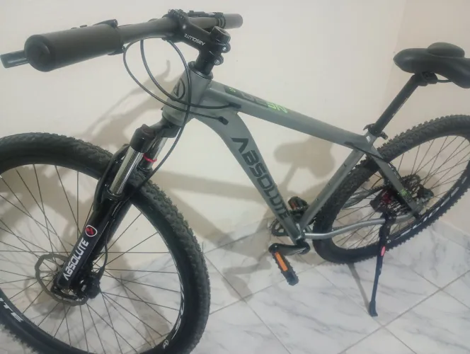 Bike MTB aro 29 absolute 12v freio hidráulico tamanho do quarto M