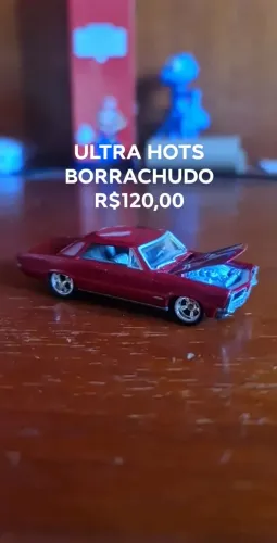 Hot Wheels '65 Pontiac GTO - ULTRA HOTS - LOOSE - Abre o capo - Escala 1:64