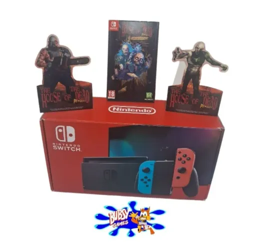 Nintendo switch único dono + jogo edição especial 
