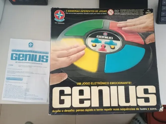 Jogo Genius Original (Estrela) - Zerado, na Caixa!