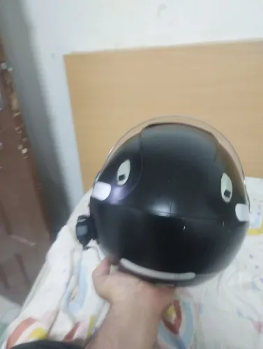 Capacete protork com viseira dupla 