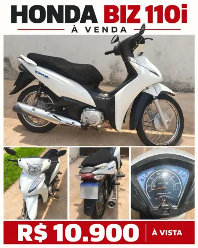 Biz 110i 2020 abaixo da fip!