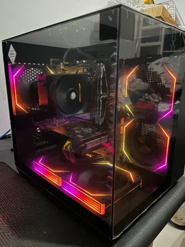 Pc gamer monstro! I5 13° geração Rx 6600 8gb trocas e parcelo