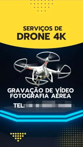 Filmagem e foto de drone 