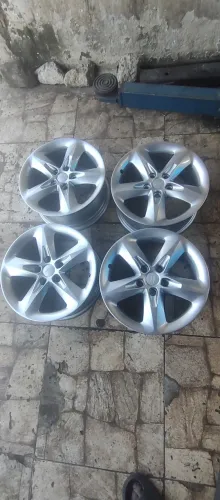4 Rodas Aro 16 Ford Focus Sem Reparo 2009/2013 Original Prateado (Usado)