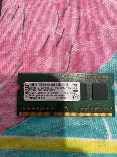 Memória Notebook 4gb ddr3l