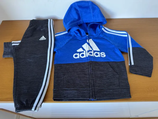 Conjunto menino adidas original 18M