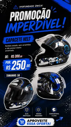 Capacete Helt