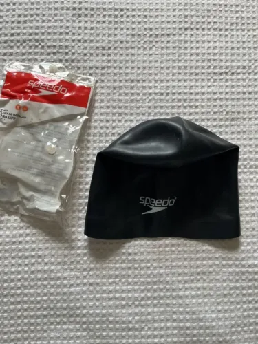 touca de natação speedo preta