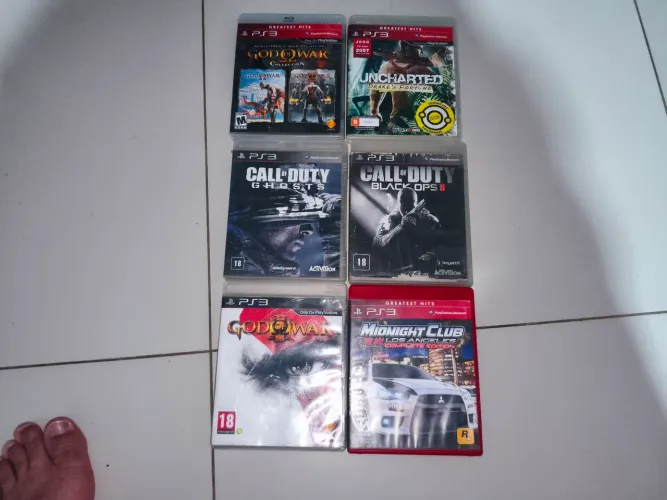 Lote jogos ps3, 6 jogos!!