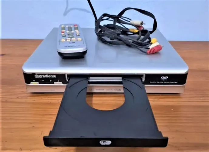 só hj r$ 250 - dvdr gravador gradiente mod. dr 850 raridade - muito novo - troco por som