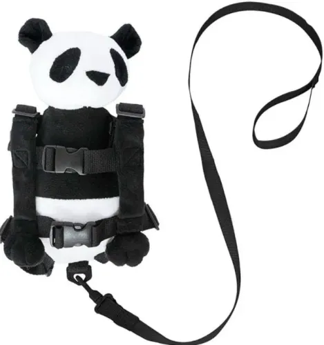 Mochila Guia de Segurança Infantil - Panda Pelúcia (Goldbug)