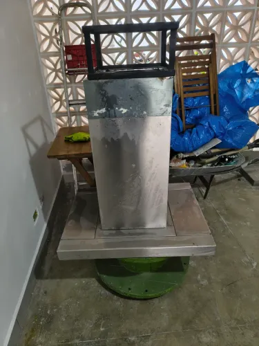 Coifa de teto para ilha