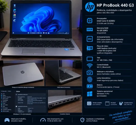 Notebook probook 440 g3