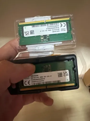 2 pentes de Memória RAM 8gb ddr5 para Notebook