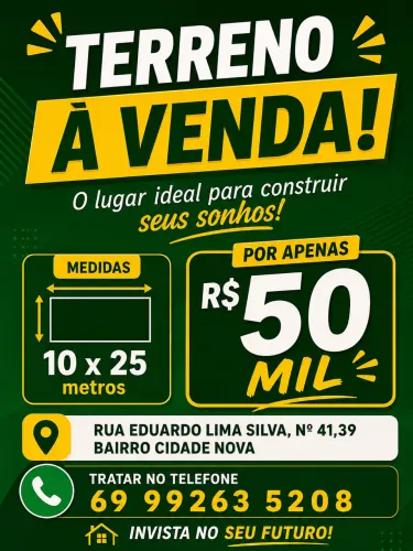 Terreno a venda