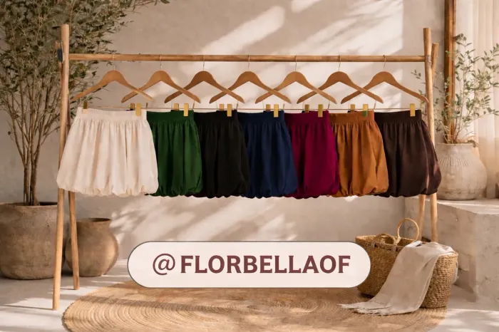 Short saia balone, @FLORBELLAOF