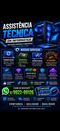 Formatação com backup