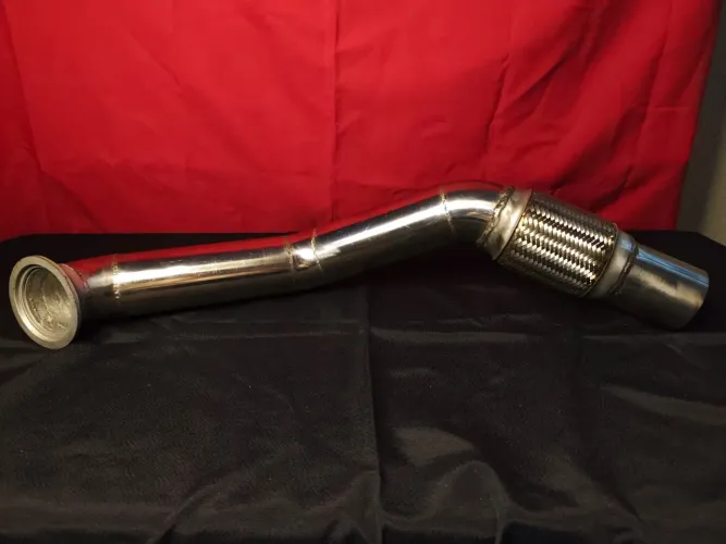 DOWNPIPE 3" EM FULL INOX 304 PARA AMAROK 3.0 V6