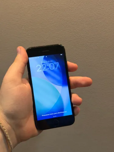 iPhone SE 3ª Geração 128GB Preto - Funciona Tudo 